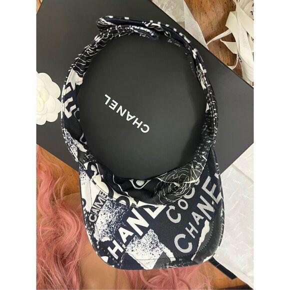 Chanel sun visor coco visor cc cap hat main image 7